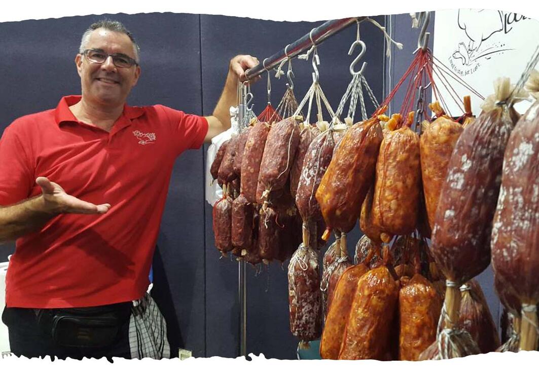 Goose on the Loose Salami founder Adrian Greygoose