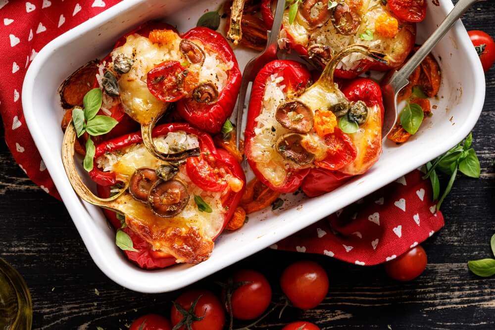 Calabrese Stuffed Capsicum