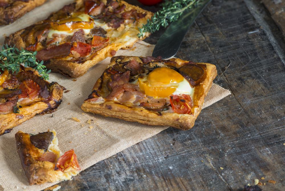 Recipe: Leek, Salami and Egg Tart