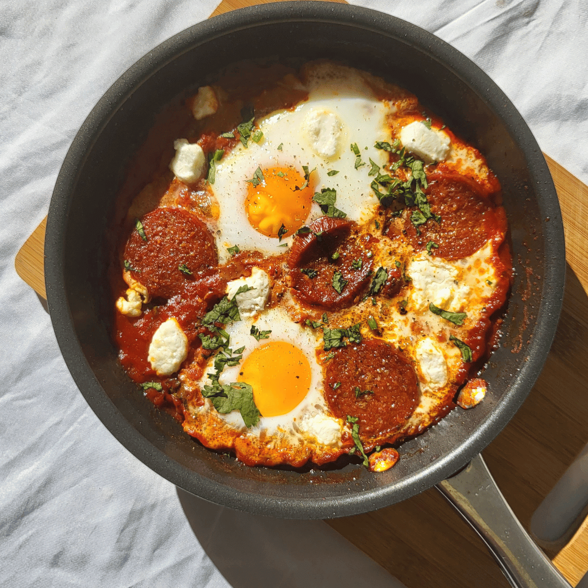 Mini Salami Shakshuka
