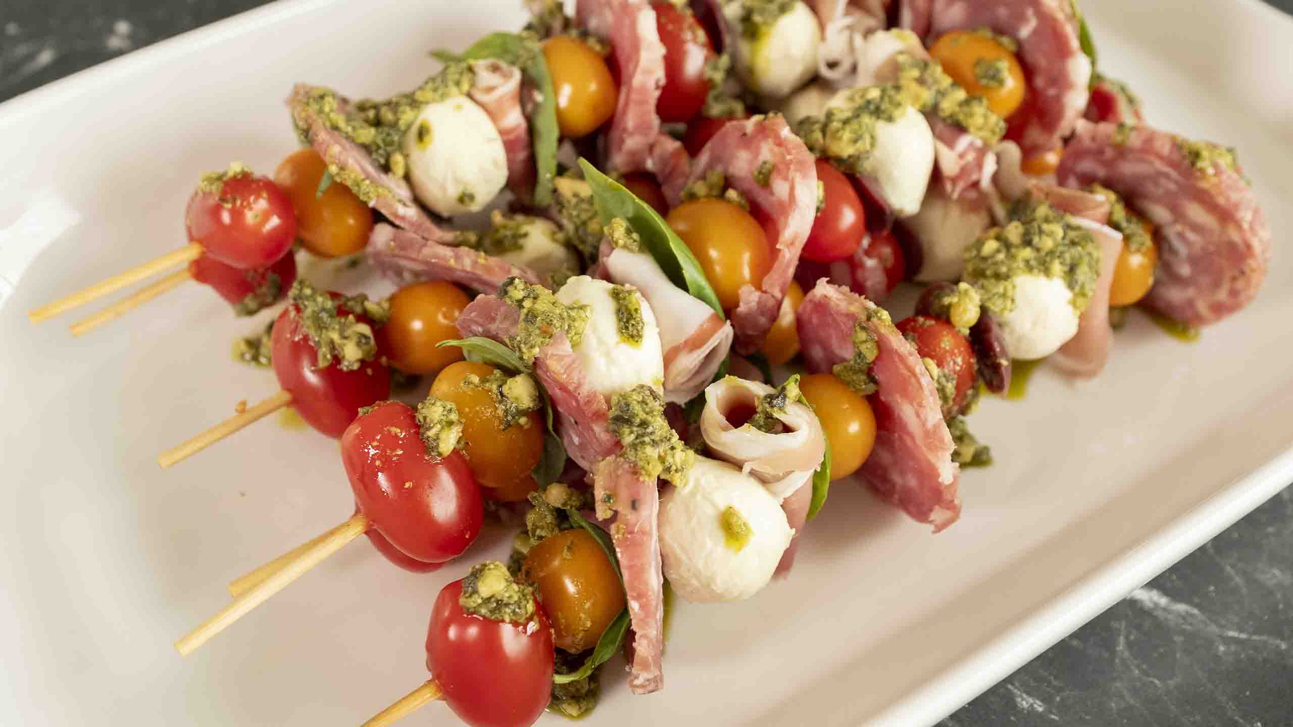 Recipe: Goose on the Loose Antipasto Skewers