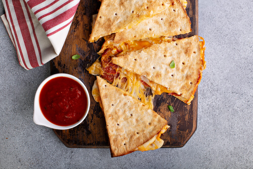 Recipe: Pepperoni Pizza Quesadillas