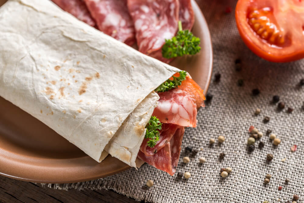 Salami Italian Wrap