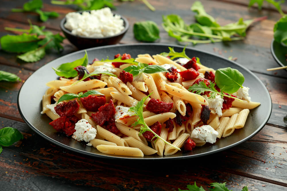 Traditional Hot Calabrese with Green Tea Pasta